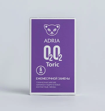 ADRIA O2O2 TORIC (6 линз)