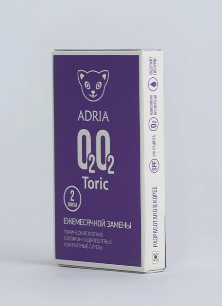ADRIA O2O2 TORIC (2 линзы) левый угол