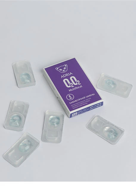 ADRIA O2O2 MULTIFOCAL (6 линз) сзади