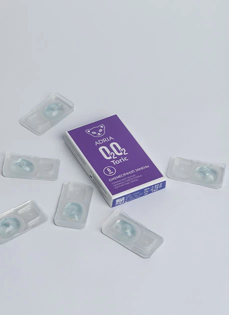 ADRIA O2O2 TORIC (6 линз) сзади