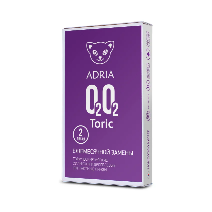 ADRIA O2O2 TORIC (2 линзы) правый угол