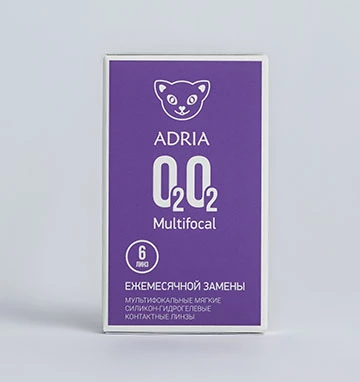 ADRIA O2O2 MULTIFOCAL (6 линз)