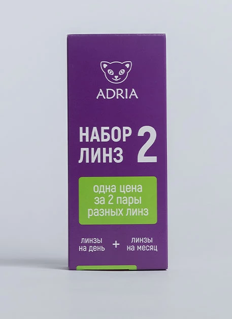 Пробный набор линз - Tester Box ADRIA #2 (O2O2 + ZERO)