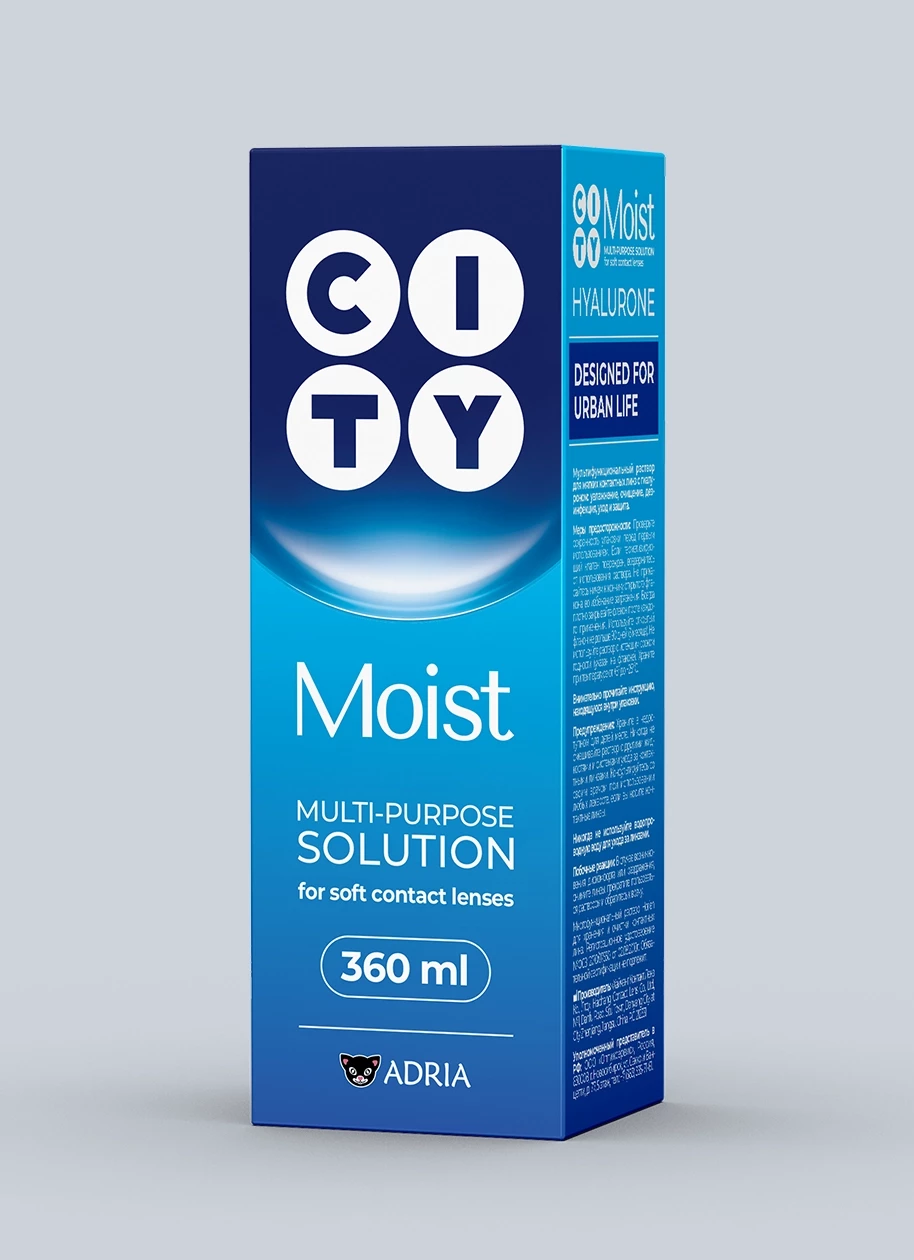 Раствор ADRIA CITY Moist 360 мл.
