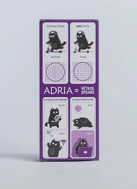 Пробный набор линз - Tester Box ADRIA #2 (O2O2 + ZERO)
