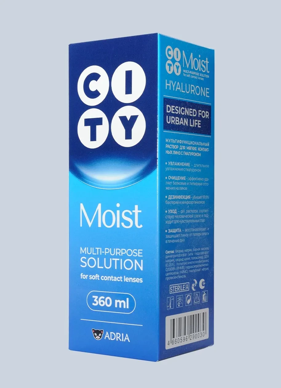 Раствор ADRIA CITY Moist 360 мл.