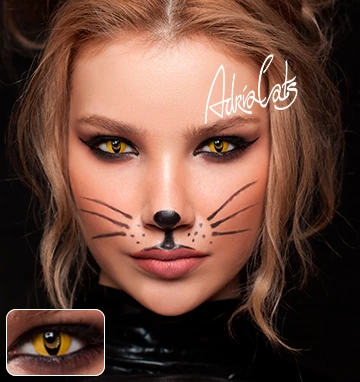 ADRIA Crazy Yellow Cat (желтая кошка)