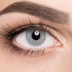 Линзы Effect Topaz (топаз) на голубых глазах