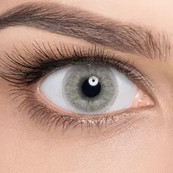 ADRIA Color 1 Tone Gray (серый) на зеленых глазах Линзы Color 1 Tone Gray (серый) на зеленых глазах