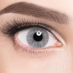 ADRIA Color 1 Tone Gray (серый) на серых глазах Линзы Color 1 Tone Gray (серый) на серых глазах