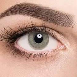 Линзы Effect Ivory (айвори) на голубых глазах