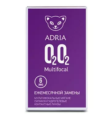ADRIA O2O2 MULTIFOCAL (6 линз)