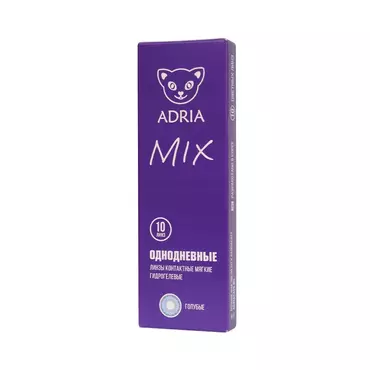 ADRIA MIX (10 линз) Blue (голубой)